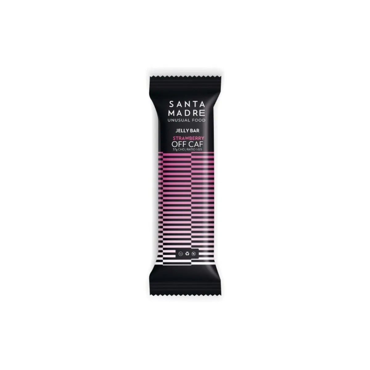 Santa Madre gummy bar, Strawberry, 45g Santa Madre gummy bar, Strawberry, 45g