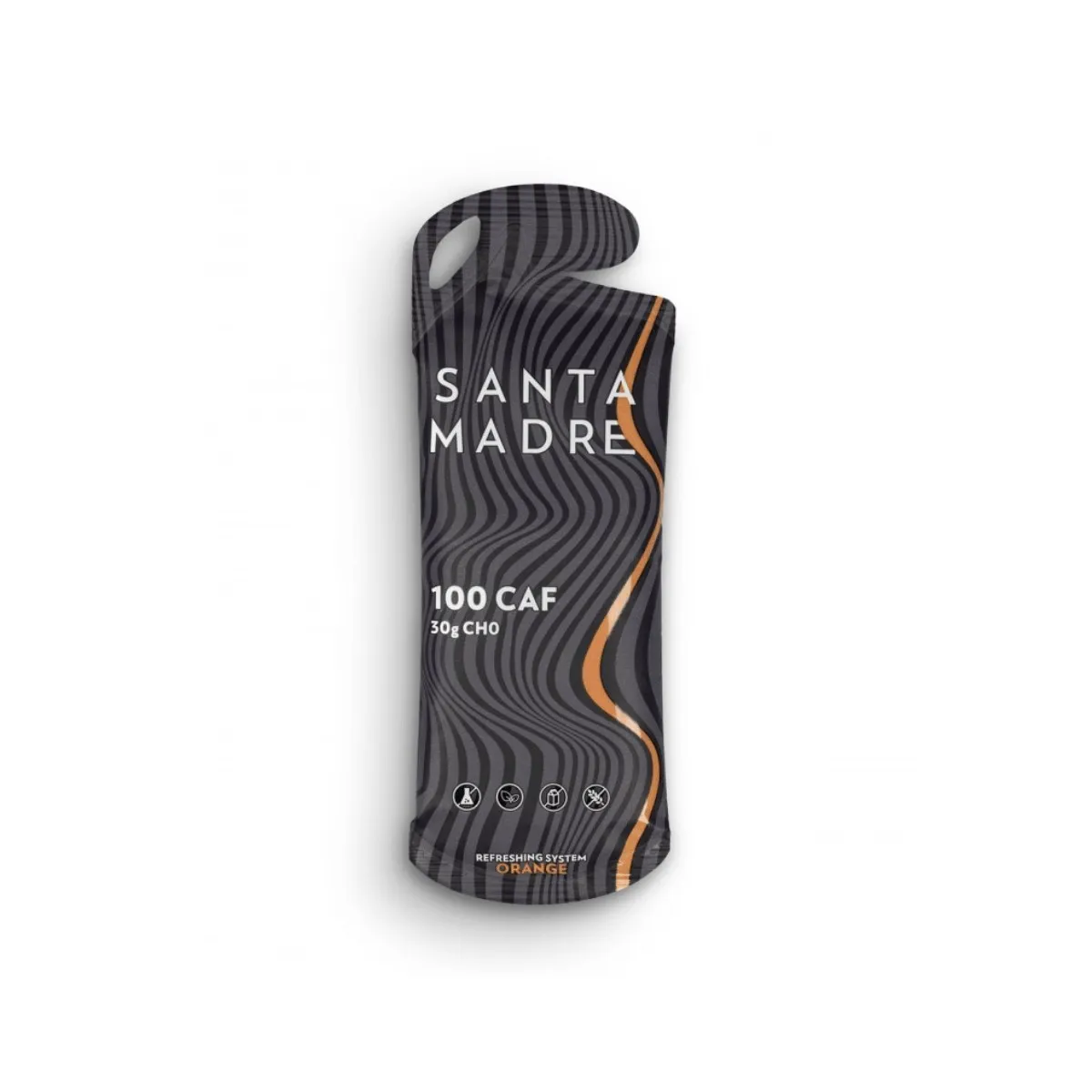 Santa Madre Unusual Energy Gel 30CHO 100 CAF, Orange, 50ml