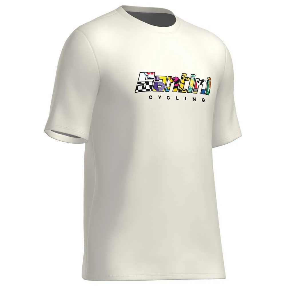 Santini 60 Years T-shirt Med Korta ärmar Santini 60 Years T-shirt Med Korta ärmar