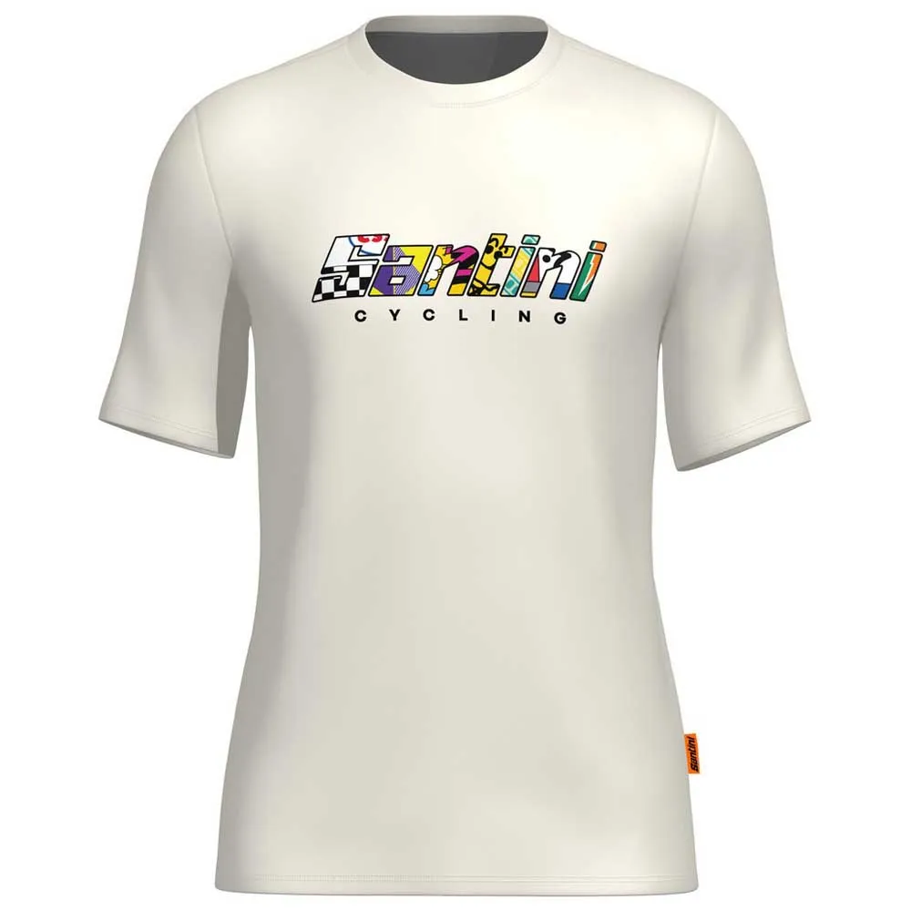Santini 60 Years T-shirt Med Korta ärmar Santini 60 Years T-shirt Med Korta ärmar