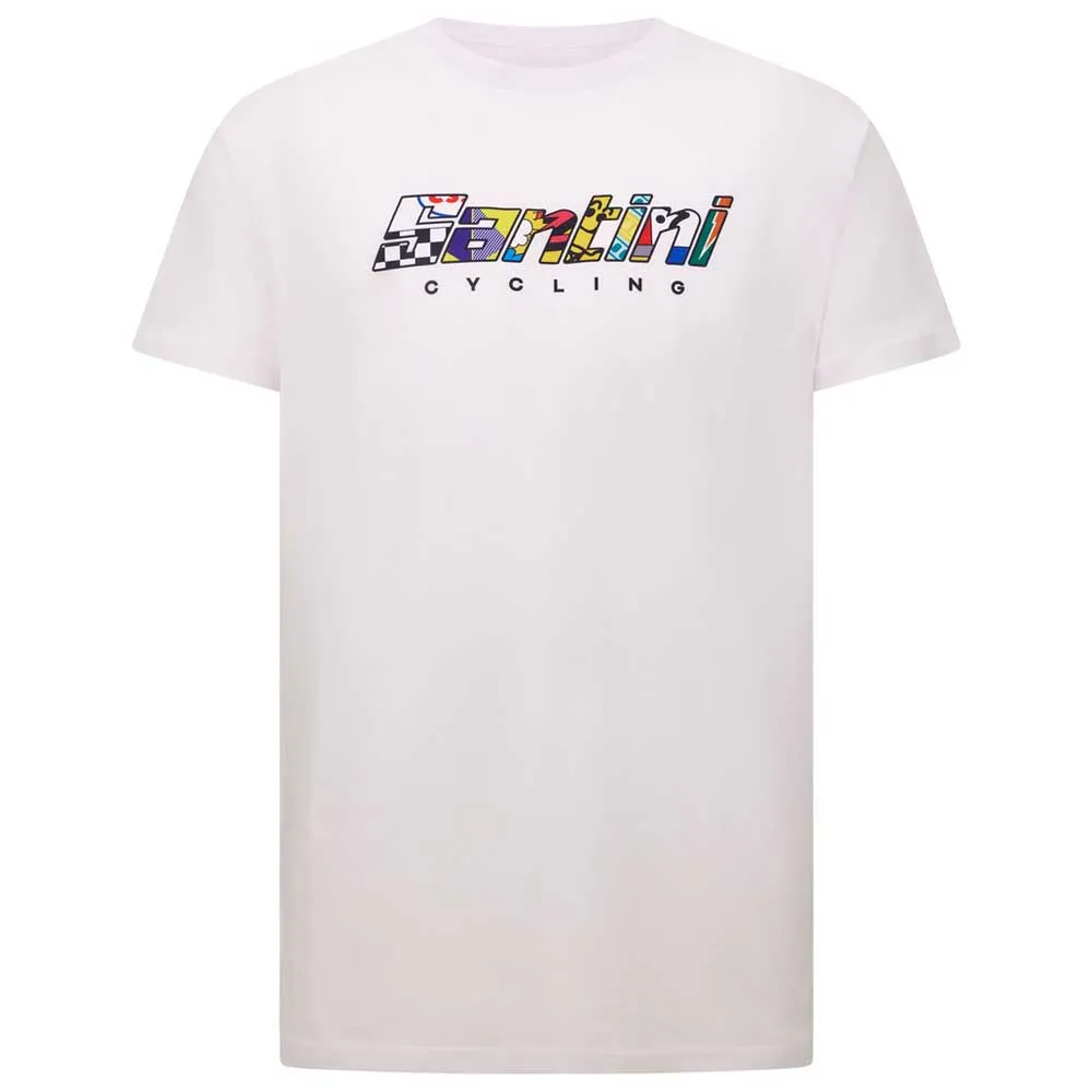 Santini 60 Years T-shirt Med Korta ärmar Santini 60 Years T-shirt Med Korta ärmar