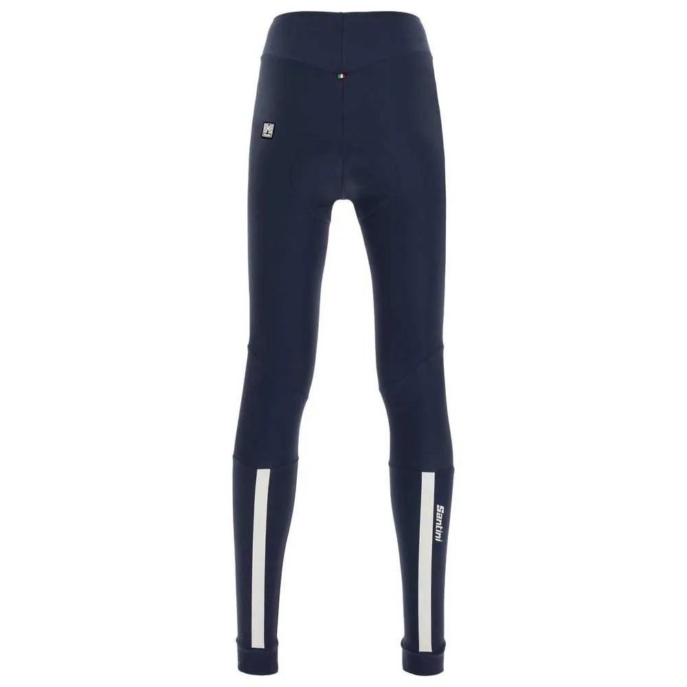 Santini Alba Långa Tights Utan Axelband, Nautica blue