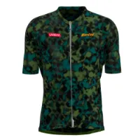 Santini Angliru Stage La Vuelta Official Korta ärmar Cykeltröja Santini Angliru Stage La Vuelta Official Korta ärmar Cykeltröja