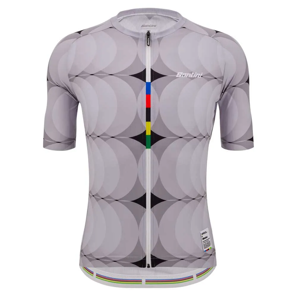 Santini Barcelona 1973 Uci Korta ärmar Cykeltröja