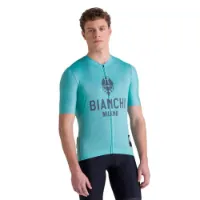 Santini Bianchi Milano Classic 2025 Korta ärmar Cykeltröja Santini Bianchi Milano Classic 2025 Korta ärmar Cykeltröja