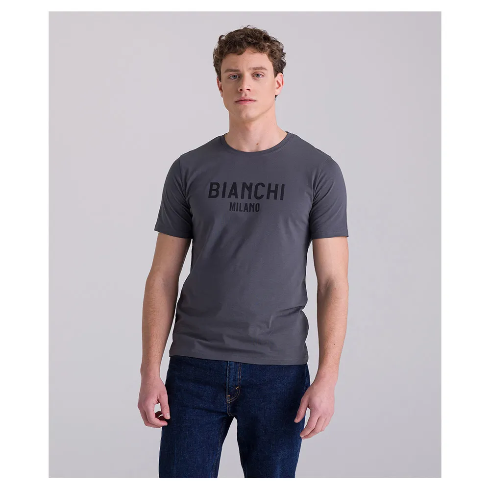 Santini Bianchi Milano Fan 2025 T-shirt Med Korta ärmar Santini Bianchi Milano Fan 2025 T-shirt Med Korta ärmar