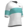 Santini Bianchi Milano Race 2025 Korta ärmar Cykeltröja