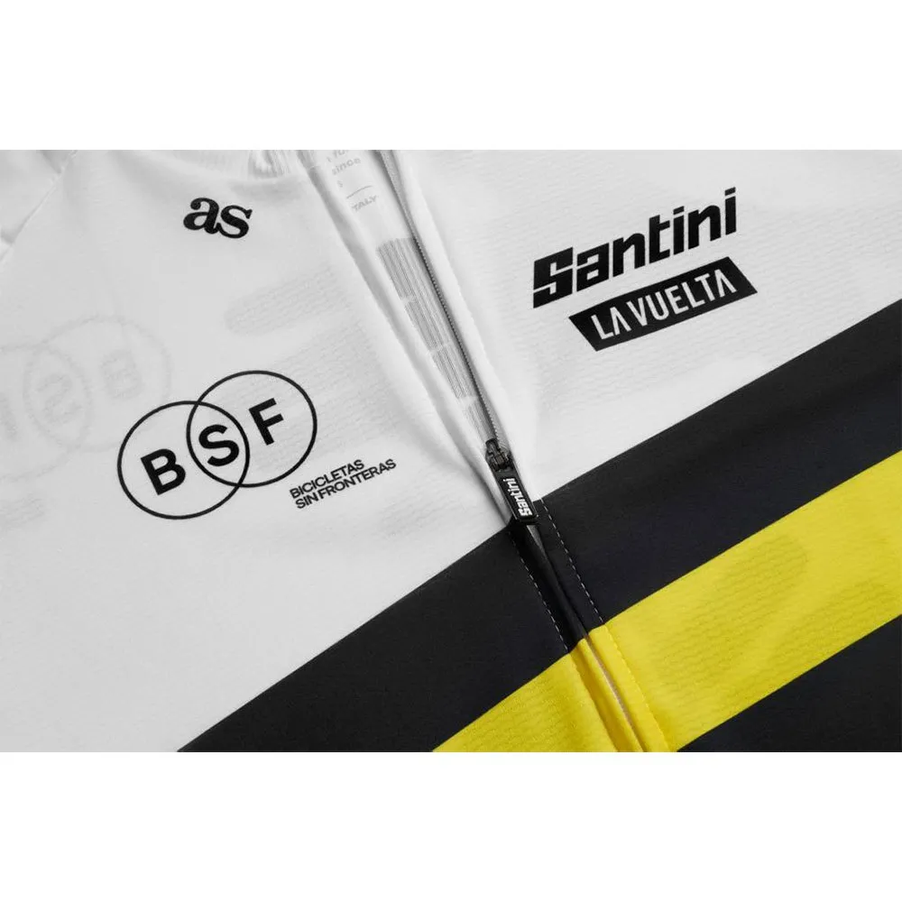 Santini Bicicletas Sin Fronteras Lavuelta Korta ärmar Cykeltröja, Multicolor, L Santini Bicicletas Sin Fronteras Lavuelta Korta ärmar Cykeltröja, Multicolor, L