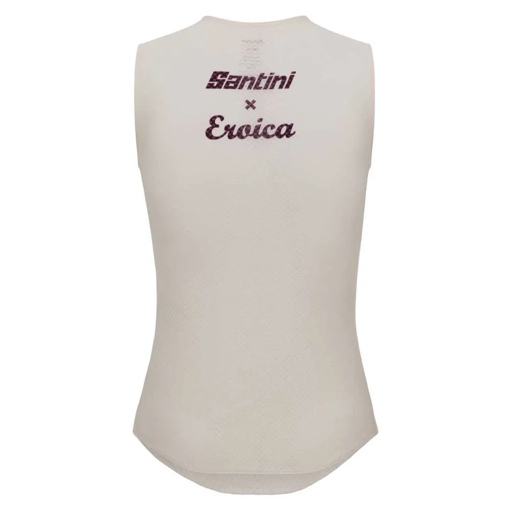 Santini Brina ärmlös T-shirt, White Santini Brina ärmlös T-shirt, White