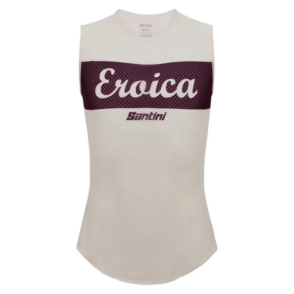 Santini Brina ärmlös T-shirt, White Santini Brina ärmlös T-shirt, White