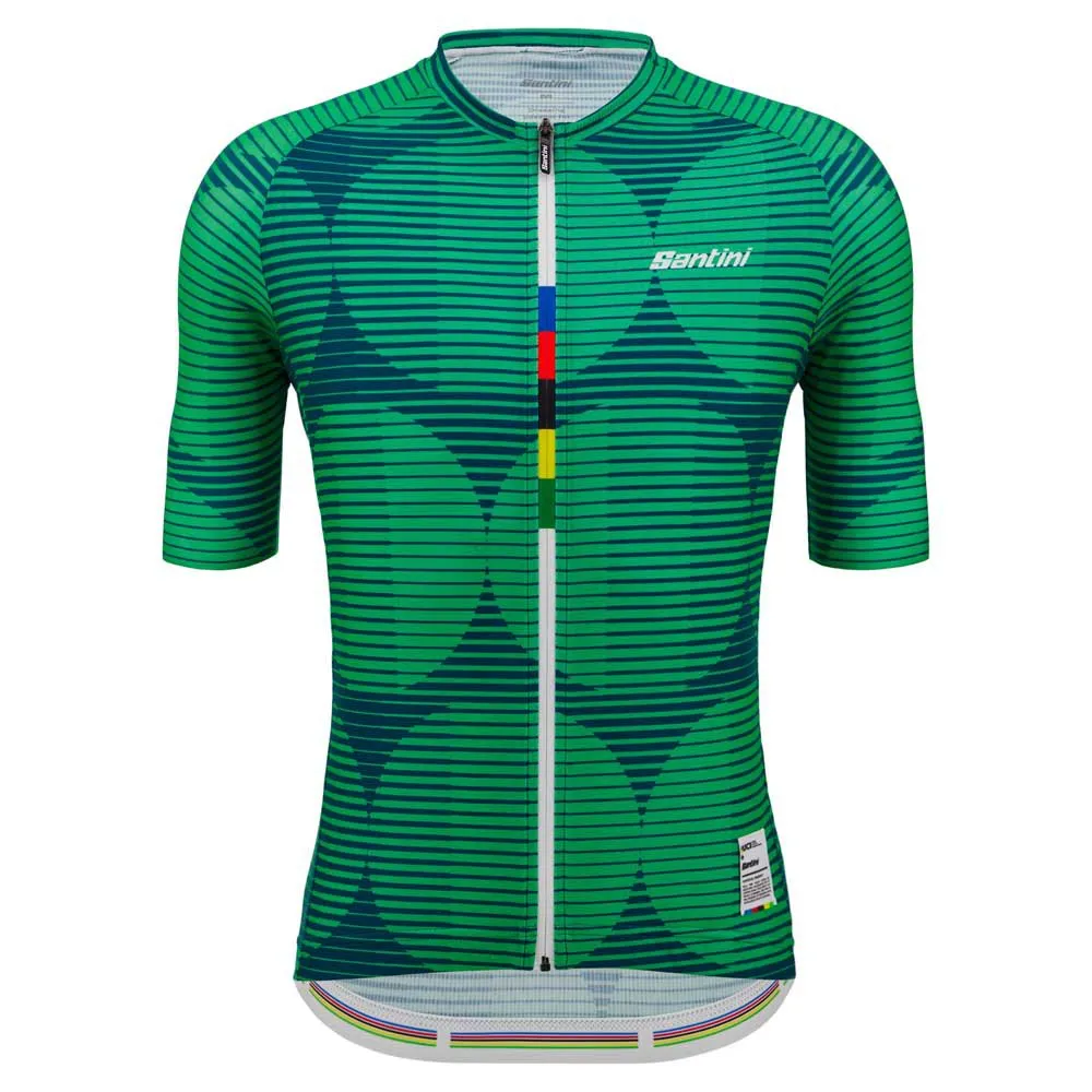 Santini Colorado 1986 Uci Korta ärmar Cykeltröja