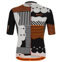 Santini Delta Optic Korta ärmar Cykeltröja Santini Delta Optic Korta ärmar Cykeltröja