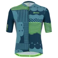 Santini Delta Optic Korta ärmar Cykeltröja Santini Delta Optic Korta ärmar Cykeltröja