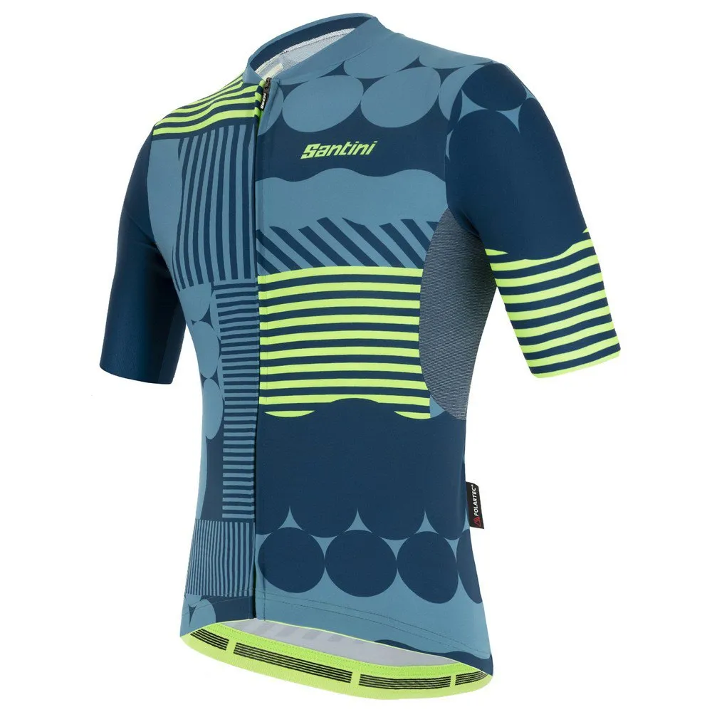 Santini Delta Optic Korta ärmar Cykeltröja