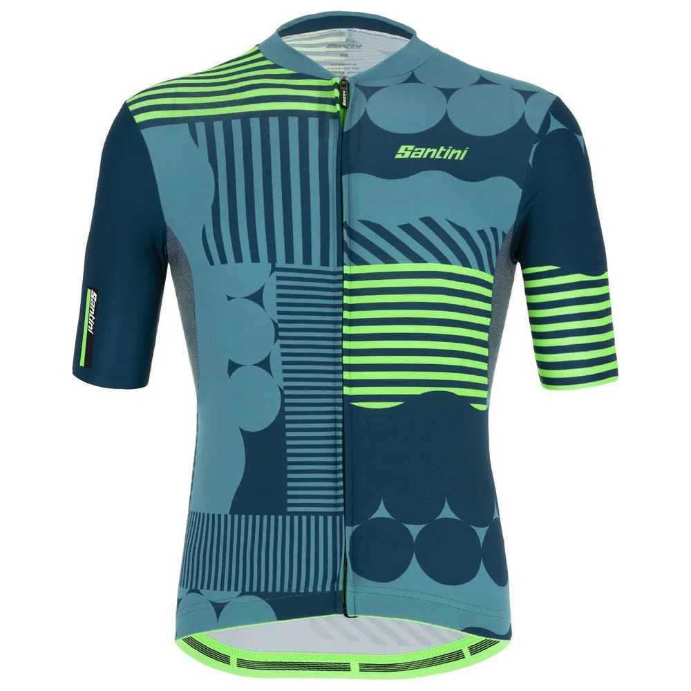 Santini Delta Optic Korta ärmar Cykeltröja
