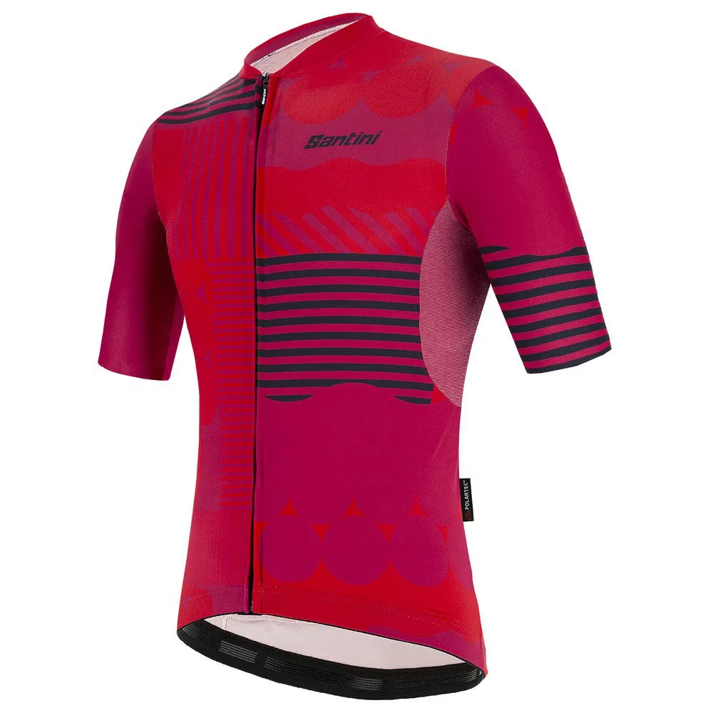 Santini Delta Optic Korta ärmar Cykeltröja