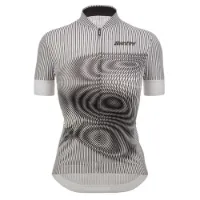 Santini Delta Vortex Korta ärmar Cykeltröja Santini Delta Vortex Korta ärmar Cykeltröja