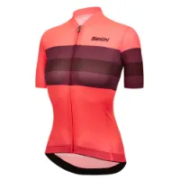 Santini Eco Sleek Bengal Korta ärmar Cykeltröja Santini Eco Sleek Bengal Korta ärmar Cykeltröja