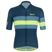 Santini Ecosleek Bengal Korta ärmar Cykeltröja Santini Ecosleek Bengal Korta ärmar Cykeltröja