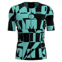 Santini Enigma X Ironman Korta ärmar Cykeltröja Santini Enigma X Ironman Korta ärmar Cykeltröja