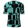 Santini Enigma X Ironman Korta ärmar Cykeltröja, Acqua