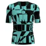 Santini Enigma X Ironman Korta ärmar Cykeltröja, Acqua