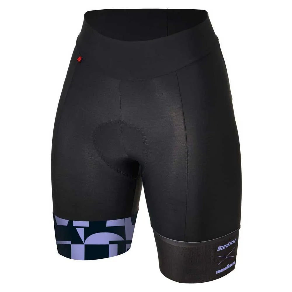 Santini Enigma X Ironman Shorts, Black / purple