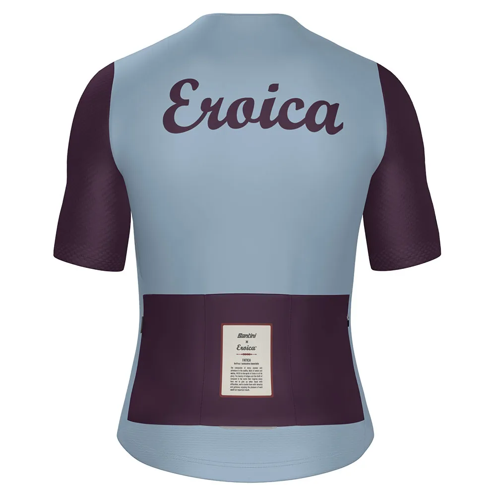 Santini Eroica Borgo Korta ärmar Cykeltröja Santini Eroica Borgo Korta ärmar Cykeltröja
