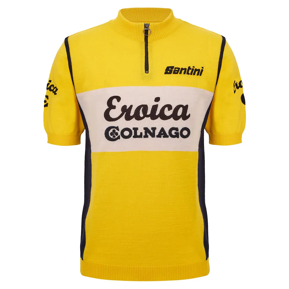 Santini Eroica Colnago Korta ärmar Cykeltröja Santini Eroica Colnago Korta ärmar Cykeltröja