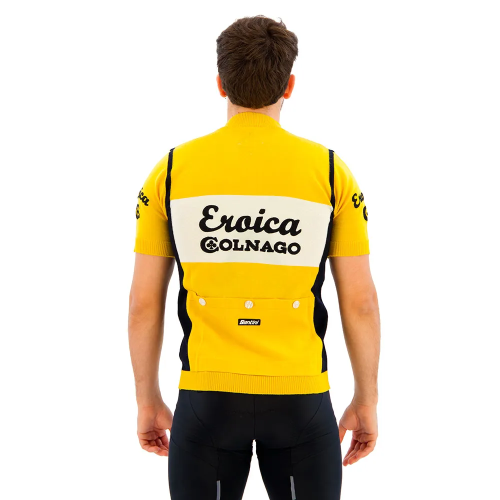 Santini Eroica Colnago Korta ärmar Cykeltröja Santini Eroica Colnago Korta ärmar Cykeltröja