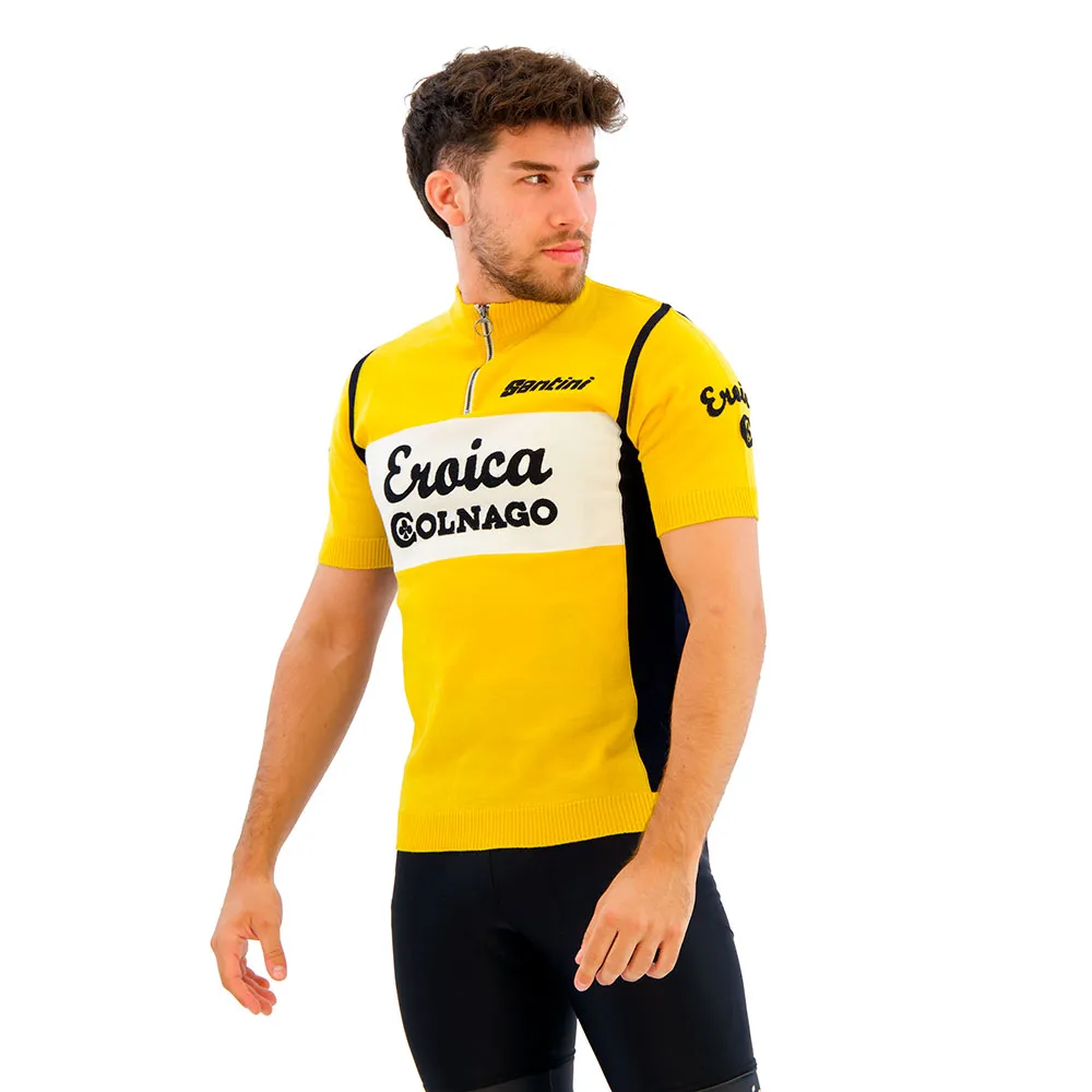 Santini Eroica Colnago Korta ärmar Cykeltröja Santini Eroica Colnago Korta ärmar Cykeltröja