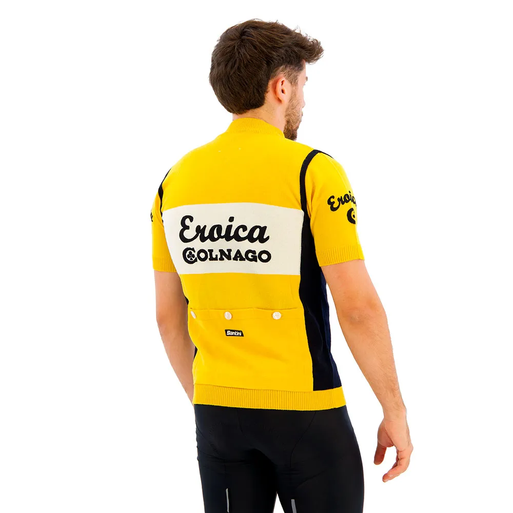 Santini Eroica Colnago Korta ärmar Cykeltröja Santini Eroica Colnago Korta ärmar Cykeltröja
