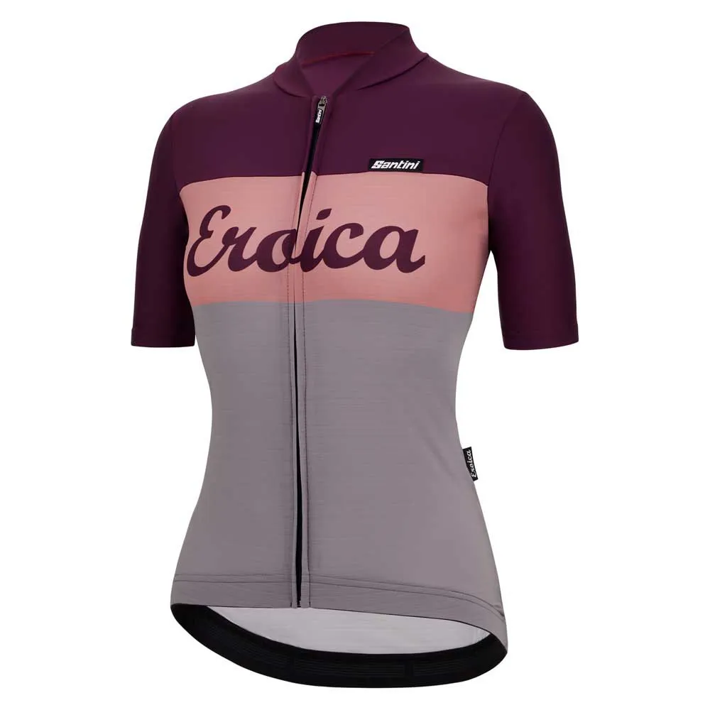 Santini Eroica Korta ärmar Cykeltröja Santini Eroica Korta ärmar Cykeltröja