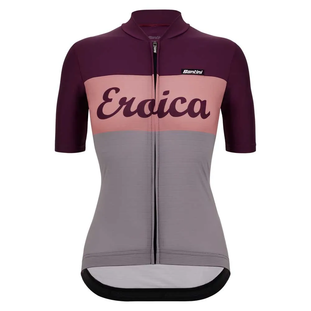 Santini Eroica Korta ärmar Cykeltröja Santini Eroica Korta ärmar Cykeltröja