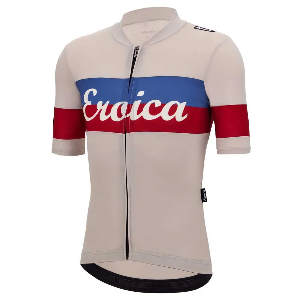 Santini Eroica Official Korta ärmar Cykeltröja Santini Eroica Official Korta ärmar Cykeltröja