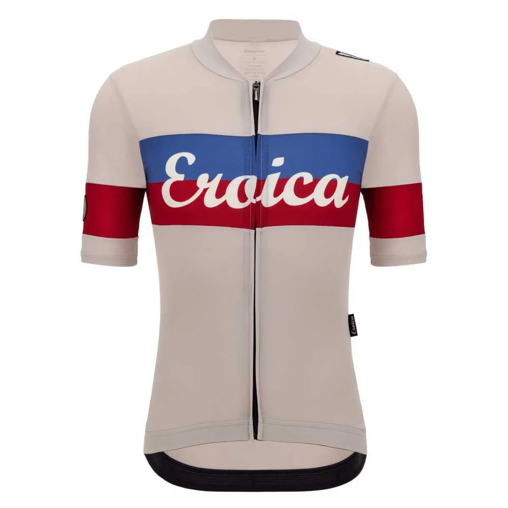 Santini Eroica Official Korta ärmar Cykeltröja Santini Eroica Official Korta ärmar Cykeltröja