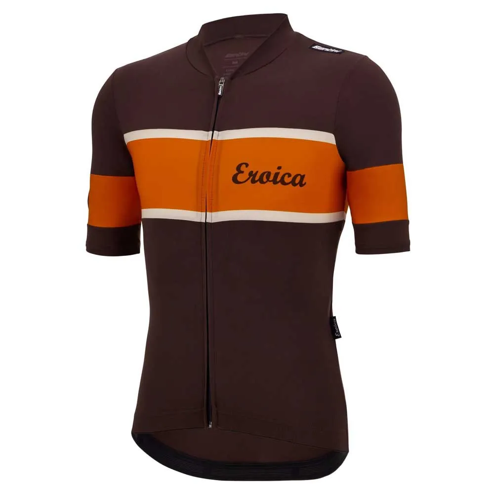 Santini Eroica Official Korta ärmar Cykeltröja Santini Eroica Official Korta ärmar Cykeltröja