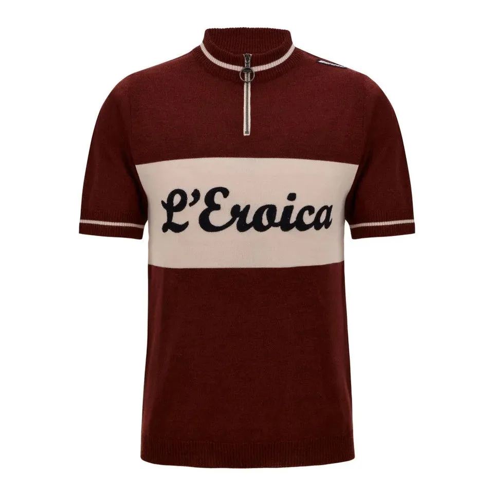 Santini EROICA Official Wool Cycling Jersey Santini EROICA Official Wool Cycling Jersey