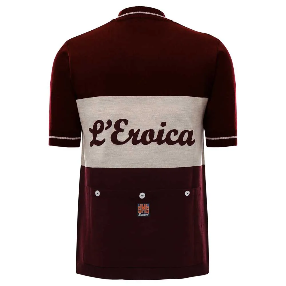 Santini EROICA Official Wool Cycling Jersey