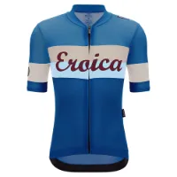 Santini Eroica Quiete Korta ärmar Cykeltröja Santini Eroica Quiete Korta ärmar Cykeltröja