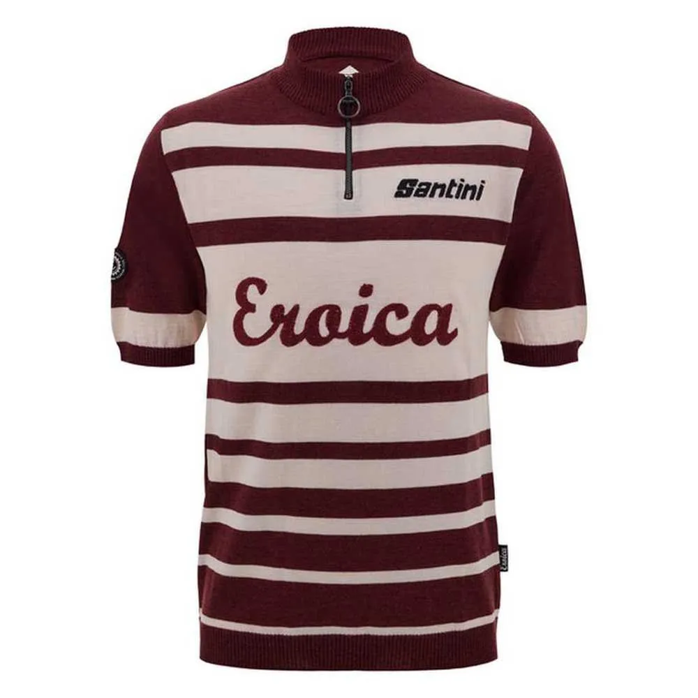 Santini Eroica Wool Korta ärmar Cykeltröja