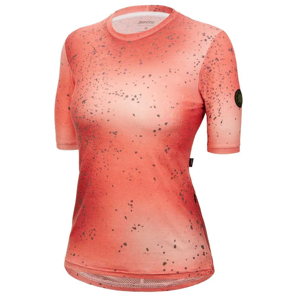 Santini Fango Delta T-shirt Med Korta ärmar Santini Fango Delta T-shirt Med Korta ärmar
