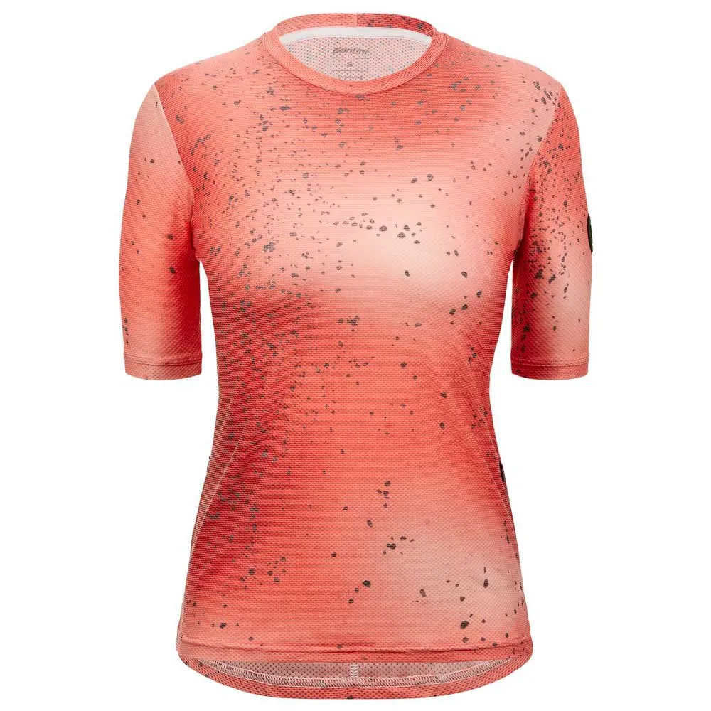 Santini Fango Delta T-shirt Med Korta ärmar Santini Fango Delta T-shirt Med Korta ärmar