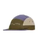 Santini Flat Trucker Cap, Green/Blue/Beige