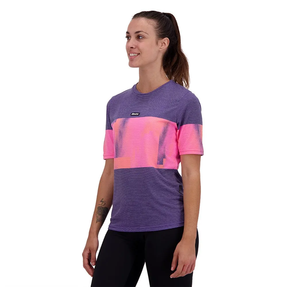 Santini Forza Indoor Collection T-shirt Med Korta ärmar Santini Forza Indoor Collection T-shirt Med Korta ärmar