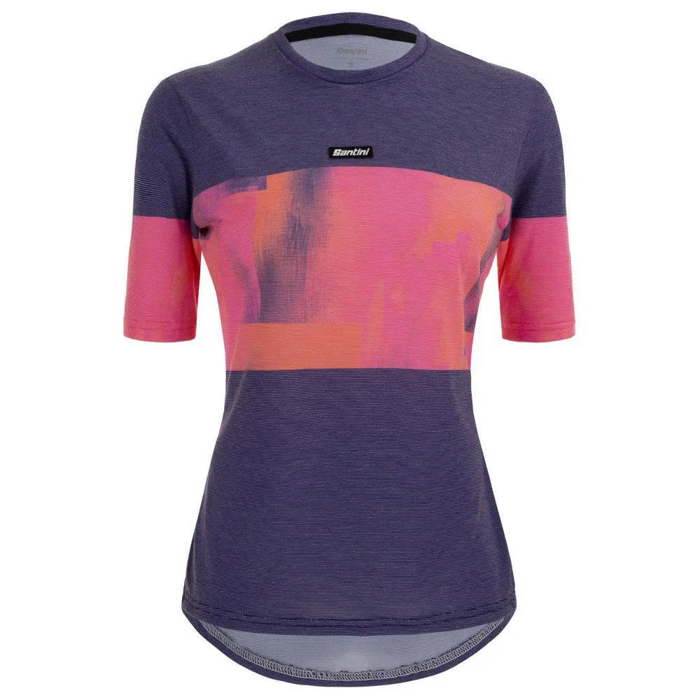 Santini Forza Indoor Collection T-shirt Med Korta ärmar Santini Forza Indoor Collection T-shirt Med Korta ärmar