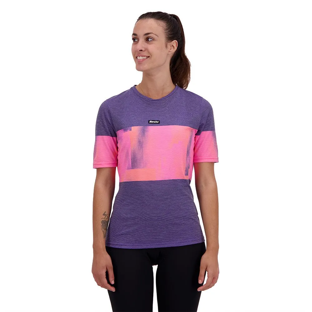 Santini Forza Indoor Collection T-shirt Med Korta ärmar Santini Forza Indoor Collection T-shirt Med Korta ärmar