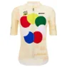 Santini Grand Départ Florence Tour De France Korta ärmar Cykeltröja