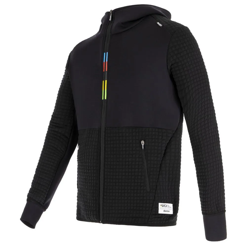 Santini Groove Polartec PowerAir Hoodie UCI Official