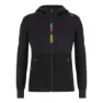 Santini Groove Polartec PowerAir Hoodie UCI Official, Black, S